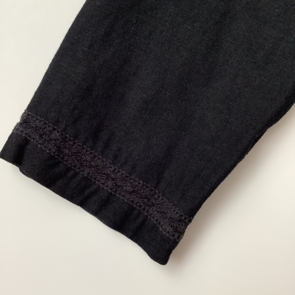 Black Boho Tunic Top - Picture 5 of 5